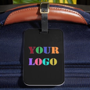 Étiquette À Bagage Étiquette de bagage personnalisée avec exemple de