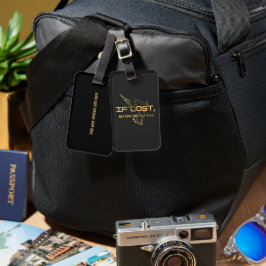 Étiquette À Bagage Étiquette de bagage personnalisée avec nom - Étiqu