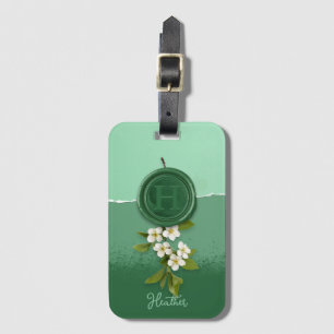Étiquette À Bagage Étiquette de bagage personnalisée avec sceau de ci