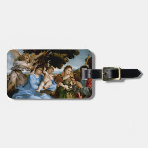Étiquette À Bagage étiquette de bagage personnalisée d'art religieux