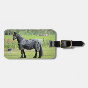 Étiquette À Bagage étiquette de bagage personnalisée du Cheval Lover