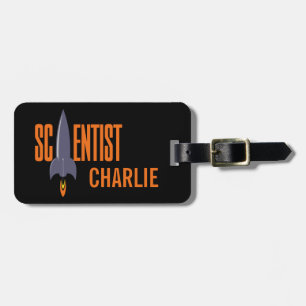 Étiquette À Bagage étiquette de bagage personnalisée Rocket Scientist