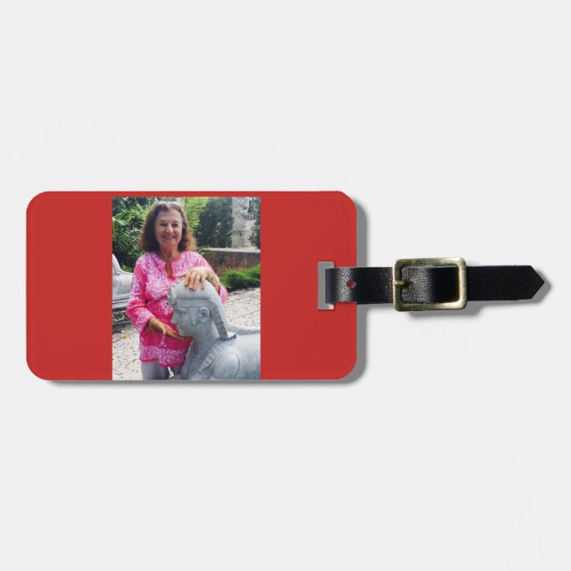 Étiquette À Bagage Étiquette de bagage pour ma maman (Devant horizontal)