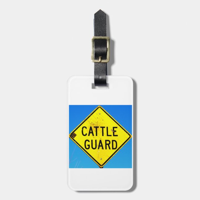 Étiquette À Bagage étiquette de garde de bétail (Devant Vertical)