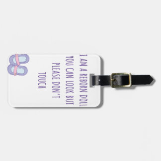 Étiquette À Bagage Étiquette de siège de voiture de poupée renaissant