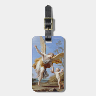 Étiquette À Bagage Étiquette faite sur commande de bagage "d'ange de
