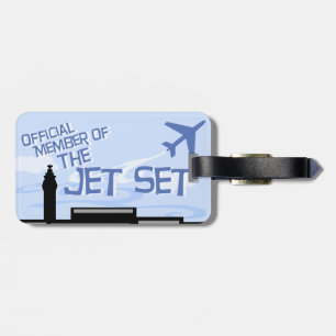 Étiquette À Bagage Étiquette officielle de voyage de membre réglé de