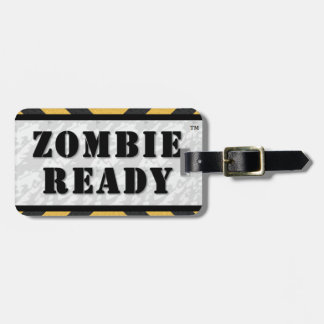 Étiquette À Bagage Étiquette prête de bagage de zombi/étiquette de