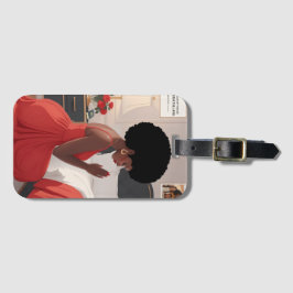 Étiquette À Bagage Étiquette Prier Mère Acrylique