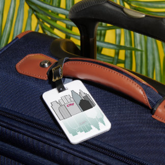 Étiquette À Bagage Étiquettes à bagages skyline