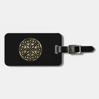 Étiquette À Bagage Étiquettes celtiques élégantes de bagage de noeud