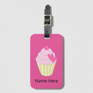 Étiquette À Bagage Étiquettes de bagage Cupcake illusima