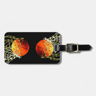 Étiquette À Bagage Étiquettes de bagage de basket-ball