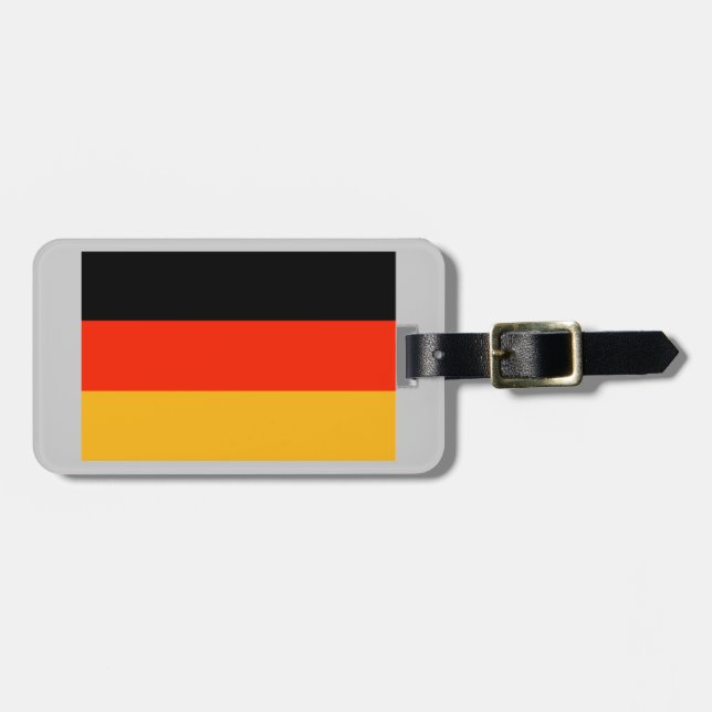 Étiquette À Bagage Étiquettes de bagage de l'Allemagne (Devant horizontal)