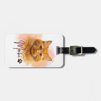 Étiquette À Bagage Étiquettes de bagage pour amateur de chats drôles