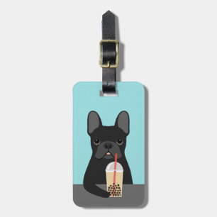 Étiquette À Bagage Étiquettes de bagages Bouledogue Français