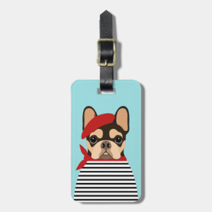 Étiquette À Bagage Étiquettes de bagages Bouledogue Français