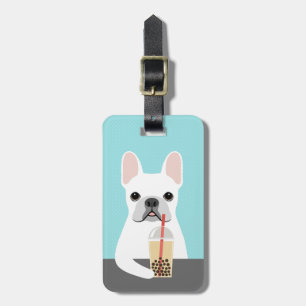 Étiquette À Bagage Étiquettes de bagages Bouledogue Français
