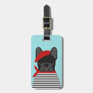 Étiquette À Bagage Étiquettes de bagages Bouledogue Français