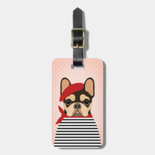 Étiquette À Bagage Étiquettes de bagages Bouledogue Français