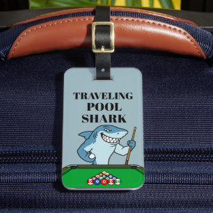 Étiquette À Bagage Étiquettes de bagages en acrylique Funny Snooker P