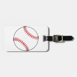 Étiquette À Bagage Étiquettes de bagages en forme de balle de basebal