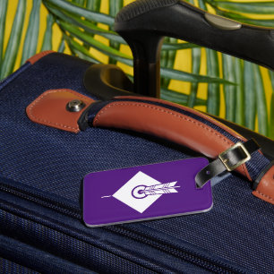 Étiquette À Bagage Étiquettes de bagages flèche atteint la cible