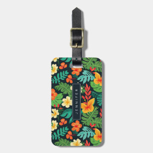 Étiquette À Bagage Étiquettes de bagages Hawaiian Flowers