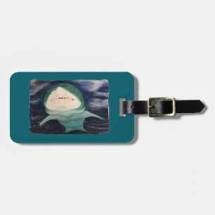 Étiquette À Bagage Étiquettes de bagages requin personnalisées