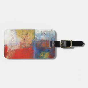 Étiquette À Bagage Étiquettes de sac d'art abstrait