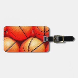 Étiquette À Bagage Étiquettes de sac de voyage de basket-ball