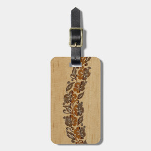 Étiquette À Bagage Étiquettes hawaïennes de bagage de planche de surf