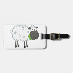 Étiquette À Bagage Étiquettes laineuses de bagage de moutons