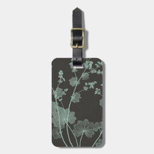 Étiquette À Bagage Étude de la nature de la menthe et du charbon de b