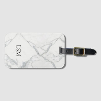 Étiquette À Bagage Étui de téléphone en marbre