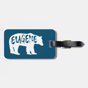 Étiquette À Bagage Eugene Oregon Bear
