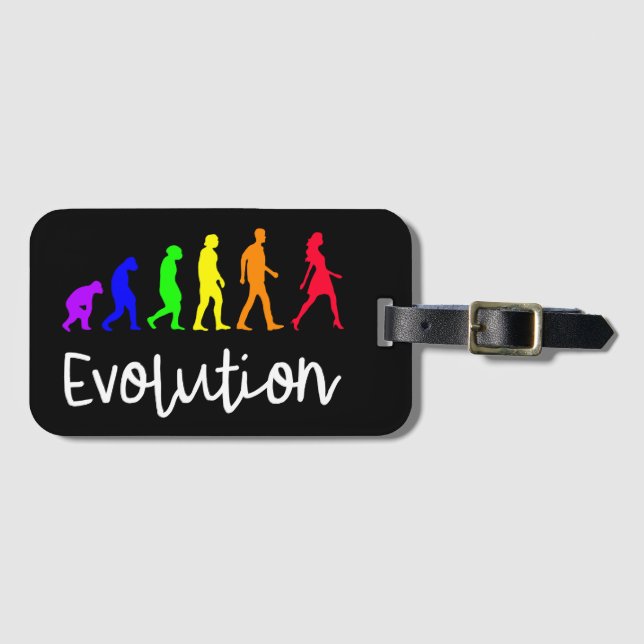 Étiquette À Bagage Évolution (Devant Horizontal)