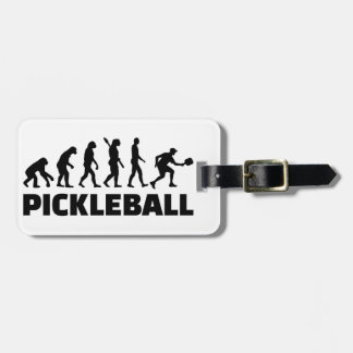 Étiquette À Bagage Évolution du Pickleball