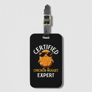 Étiquette À Bagage Expert certifié en nuggets de poulet