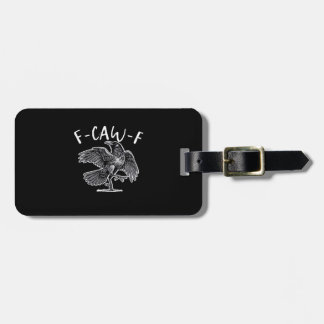 Étiquette À Bagage F-Caw-F Classique Rétro