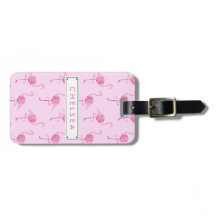 Fabulous Flamant rose rose Motif d'aquarelle