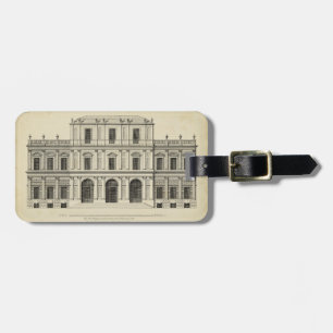 Étiquette À Bagage Façade de style théâtral de Colen Campbell