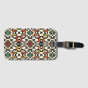 Étiquette À Bagage Fancy Bohemian