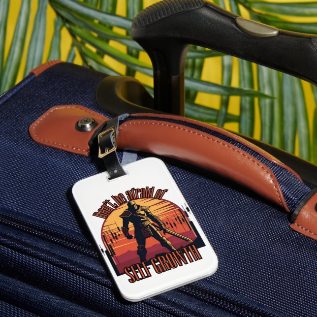 Étiquette À Bagage Fantasy Design | Trade | Motivation Luggage Tag (Insitu Rectoal 1)