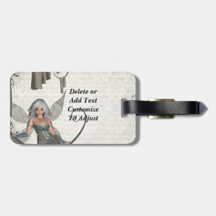 Étiquette À Bagage Fée mignonne de manga