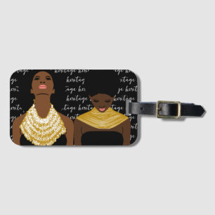 Étiquette À Bagage Femmes noires