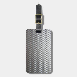 Étiquette À Bagage Feuillard industriel texturisé d'acier inoxydable