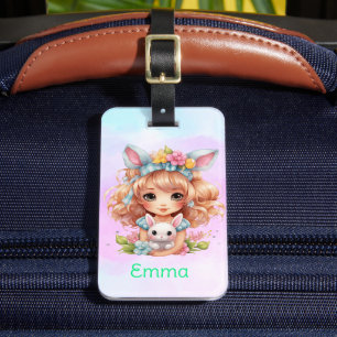 Étiquette À Bagage Filles personnalisées