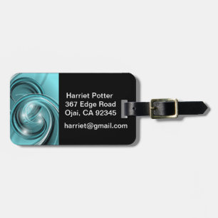 Étiquette À Bagage Fine Cool Abstraite Cute Girly Retro Mode