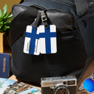 Étiquette À Bagage Finlande